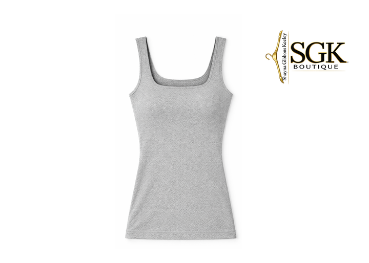 Heather Gray | Seamless Tank Top