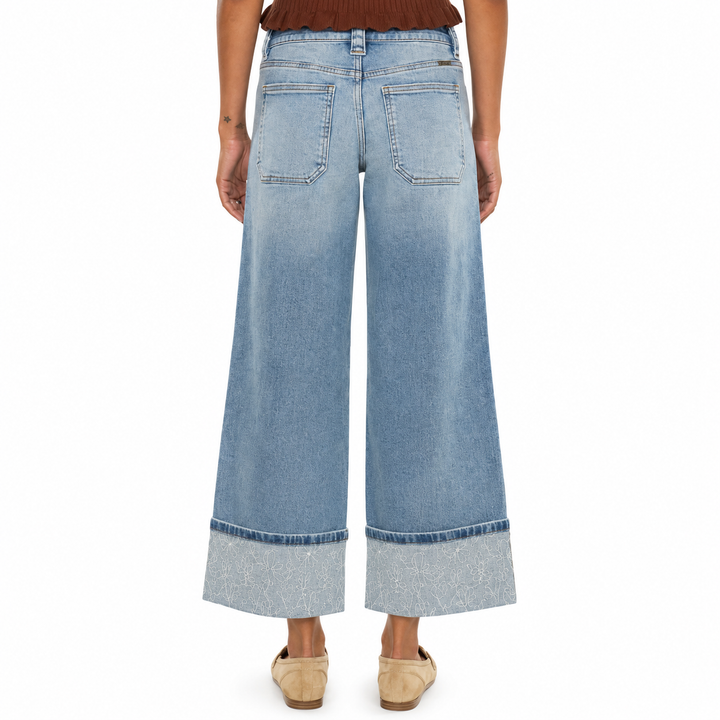 Tencel Floral | Wide Crop