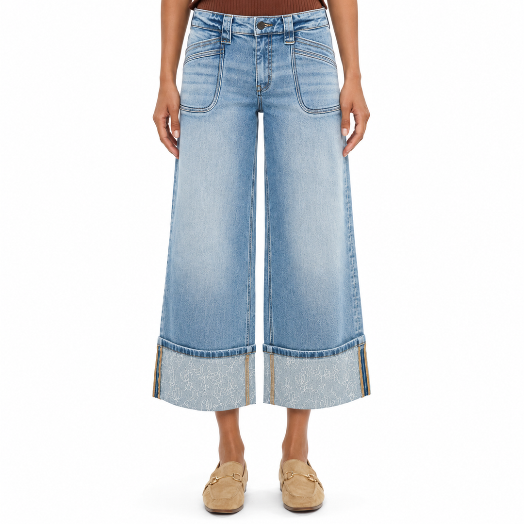 Tencel Floral | Wide Crop