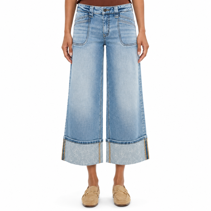 Tencel Floral | Wide Crop