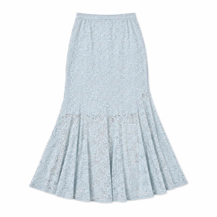 Lace Tiered | Maxi Skirt