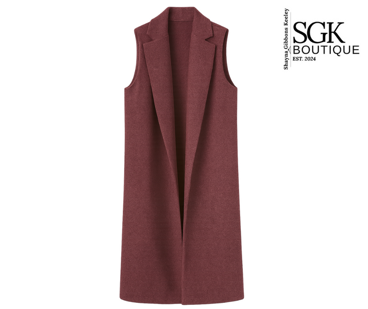 Long Pocketed Vest