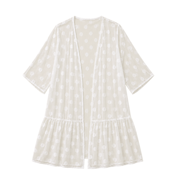 Bell Sleeve | Dot Cardigan