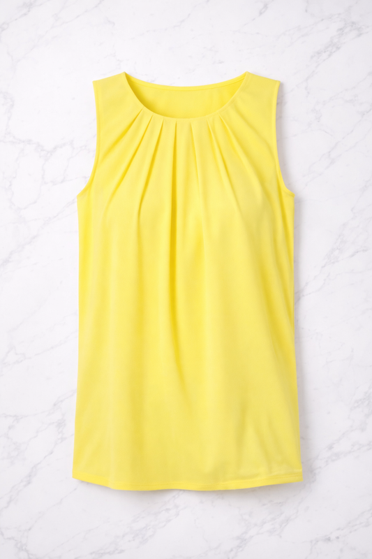 FINAL SALE: PLEAT TANK